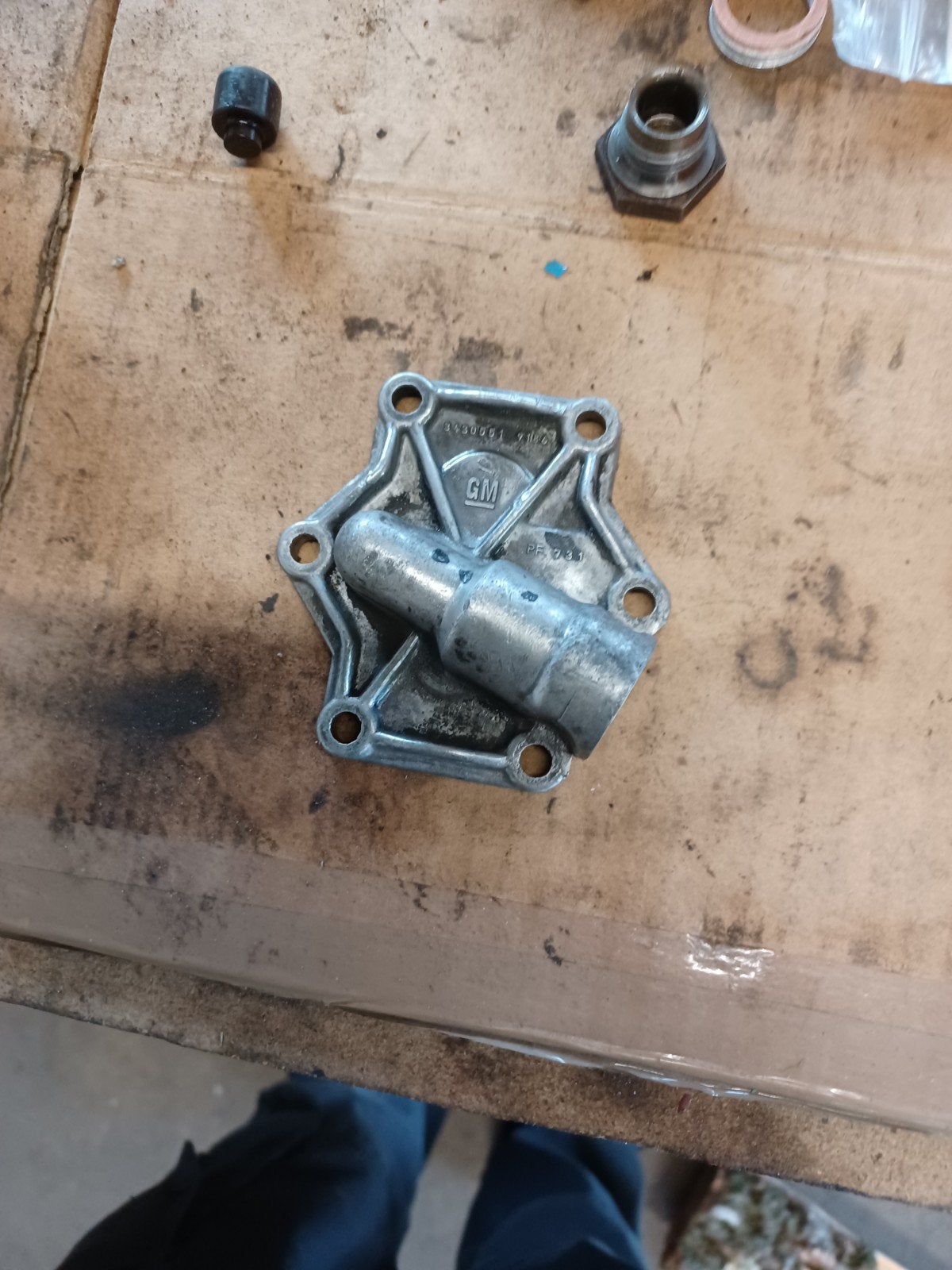 Gezocht oliepompdeksel opel CIH, Ophalen of Verzenden, Opel
