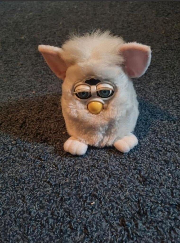 Furby baby Snowy White Engels werkend, Verzenden, Zo goed als nieuw, Overige typen
