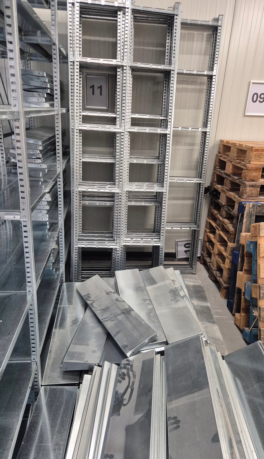 GS3 legbordstelling, stellingkasten, grootvakstelling, Huis en Inrichting, Ophalen of Verzenden