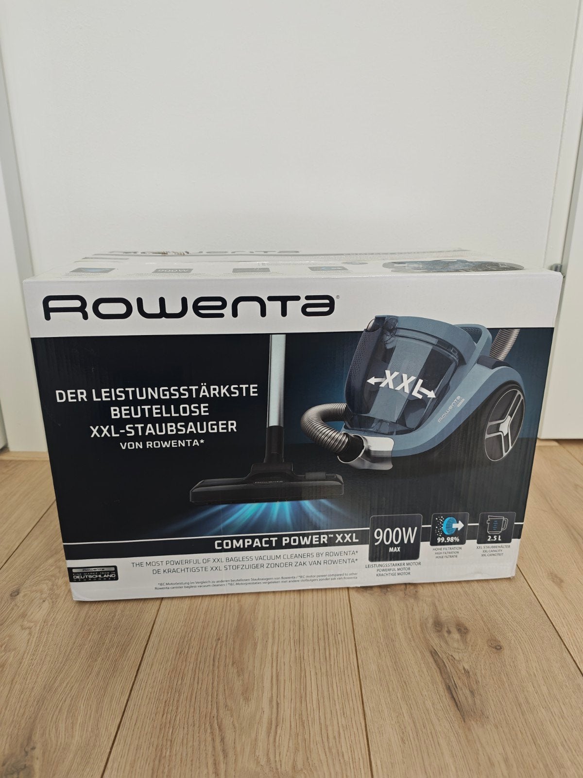 Nieuwe Rowenta Compact Power XXL RO4B11 Stofzuiger, Rowenta, Geschikt voor harde vloeren, Nieuw, Ophalen of Verzenden