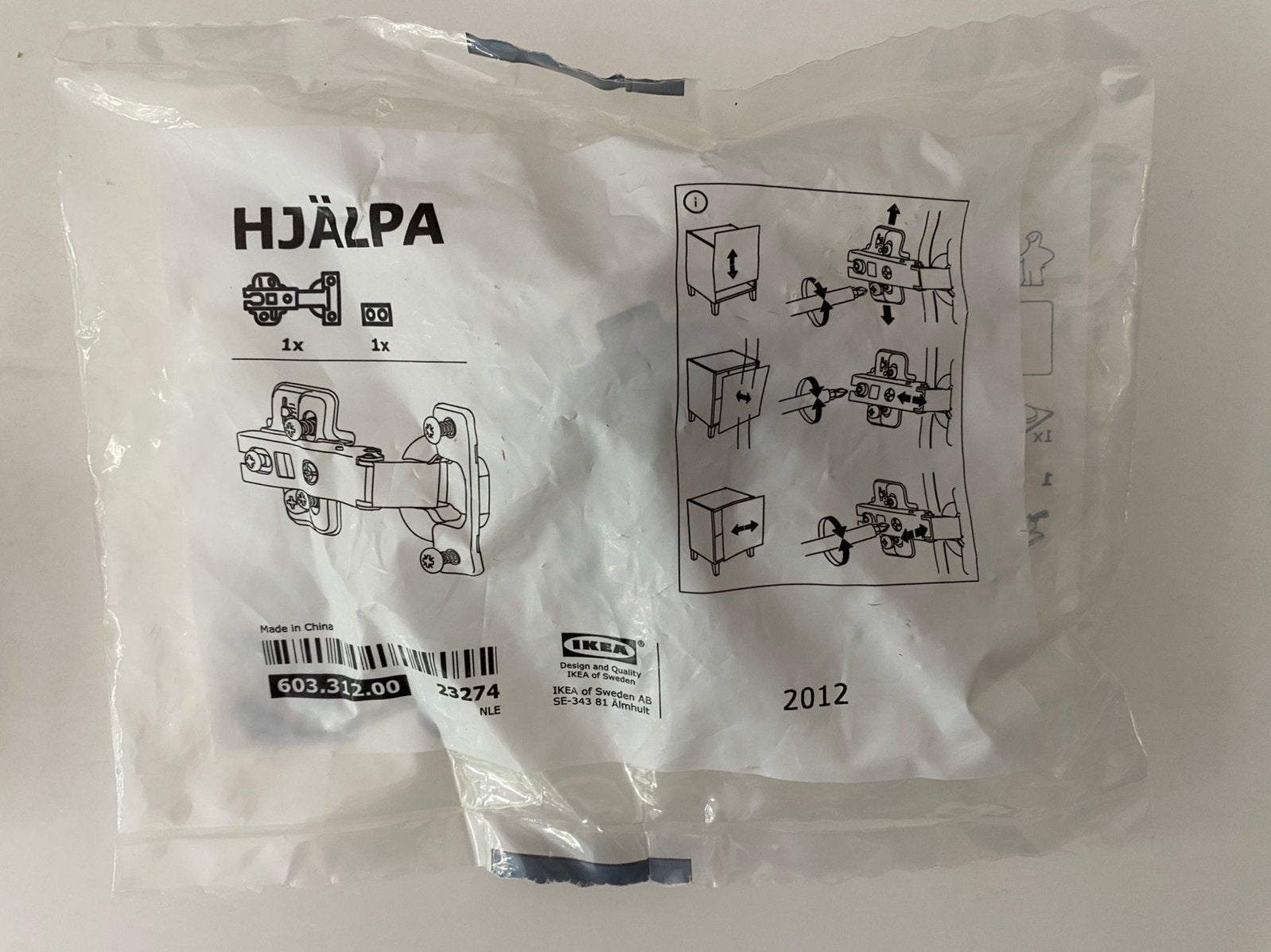 Hjälpa Ikea kastscharnier 5x nieuw, Ophalen of Verzenden, Nieuw