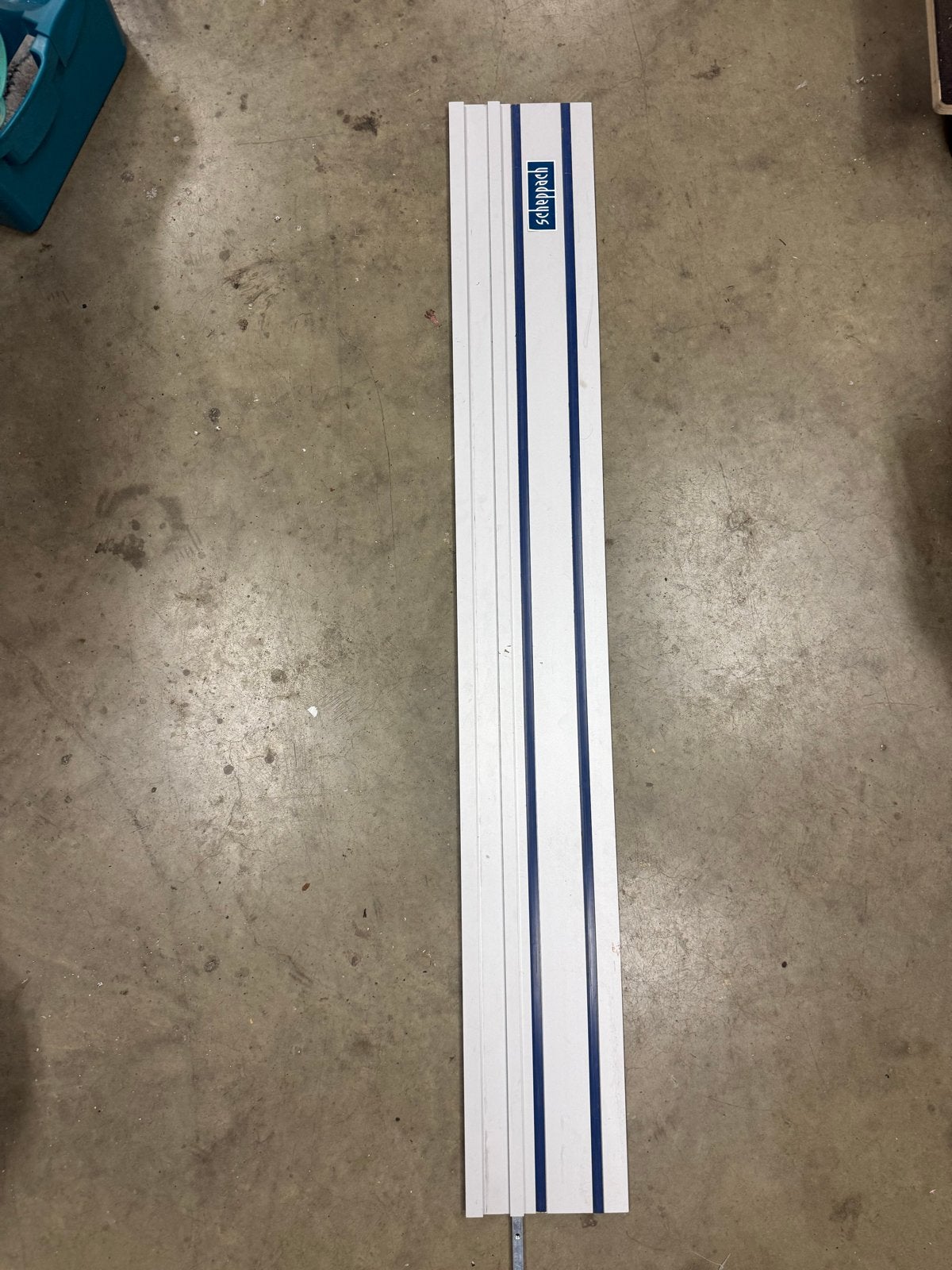 Scheppach geleiderail voor zaagmachine 140 cm, Ophalen of Verzenden, Gebruikt, Overige typen