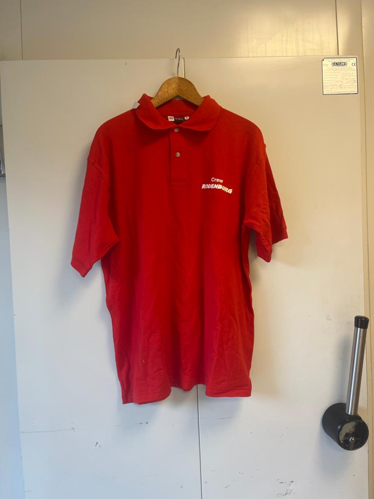 Rood Rodenburg Crew Polo Shirt - maat xl, Ophalen, Zo goed als nieuw, Overige maten, Rood