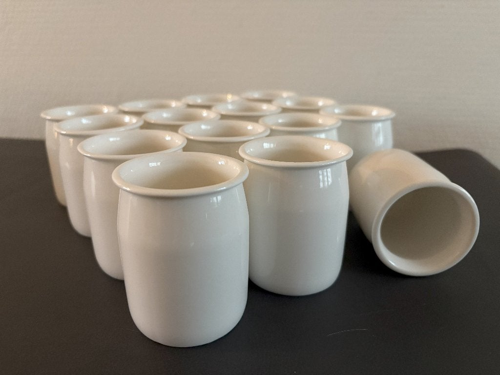 Arcoroc Be Fore Servies 12cl Wit Porselein 47 stuks samen, Ophalen of Verzenden, Nieuw, Steen/keramiek, Wit