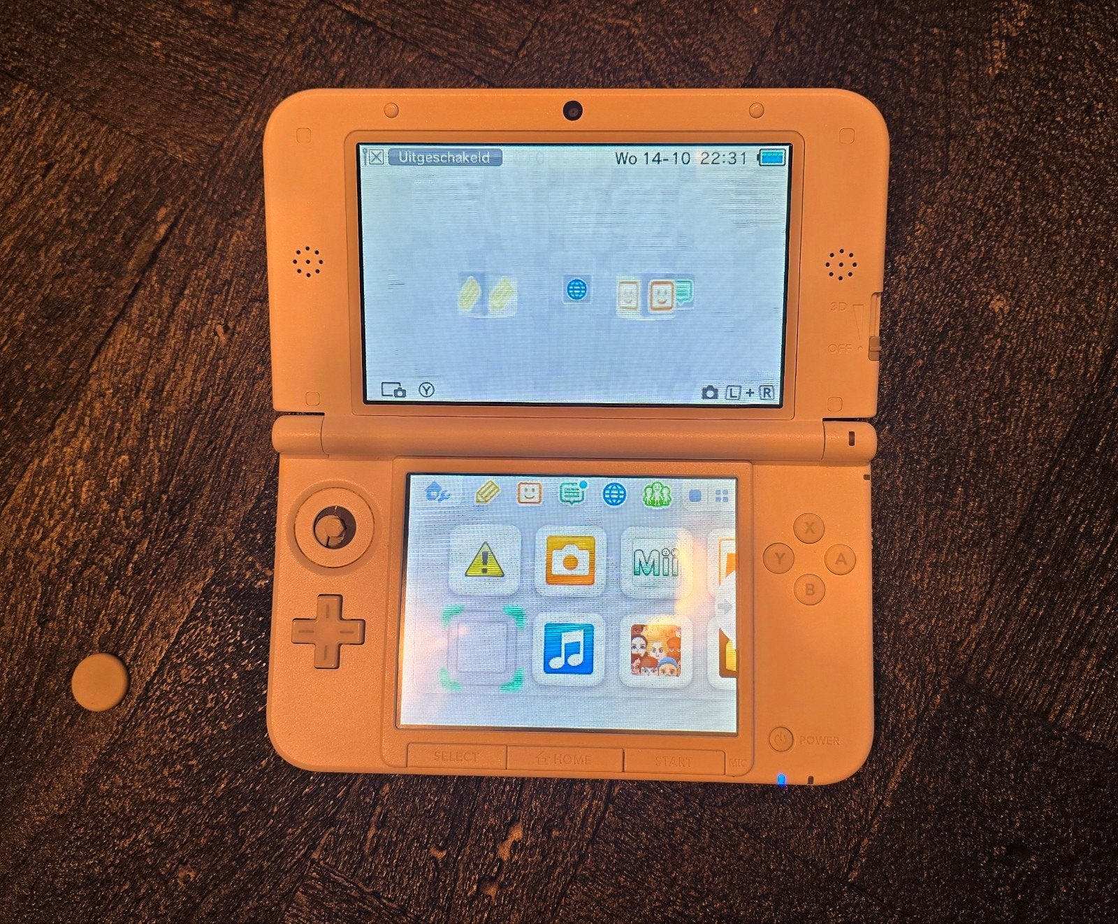 Nintendo 3DS XL Wit - Werkend met kleine defecten, Spelcomputers en Games, Ophalen of Verzenden, Gebruikt, Wit, 3DS XL