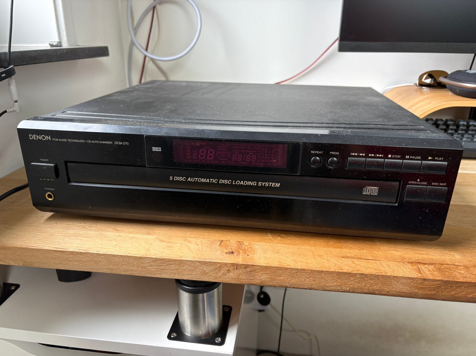 Denon dcm-270 cd speler defect, Ophalen, Niet werkend, Overige merken