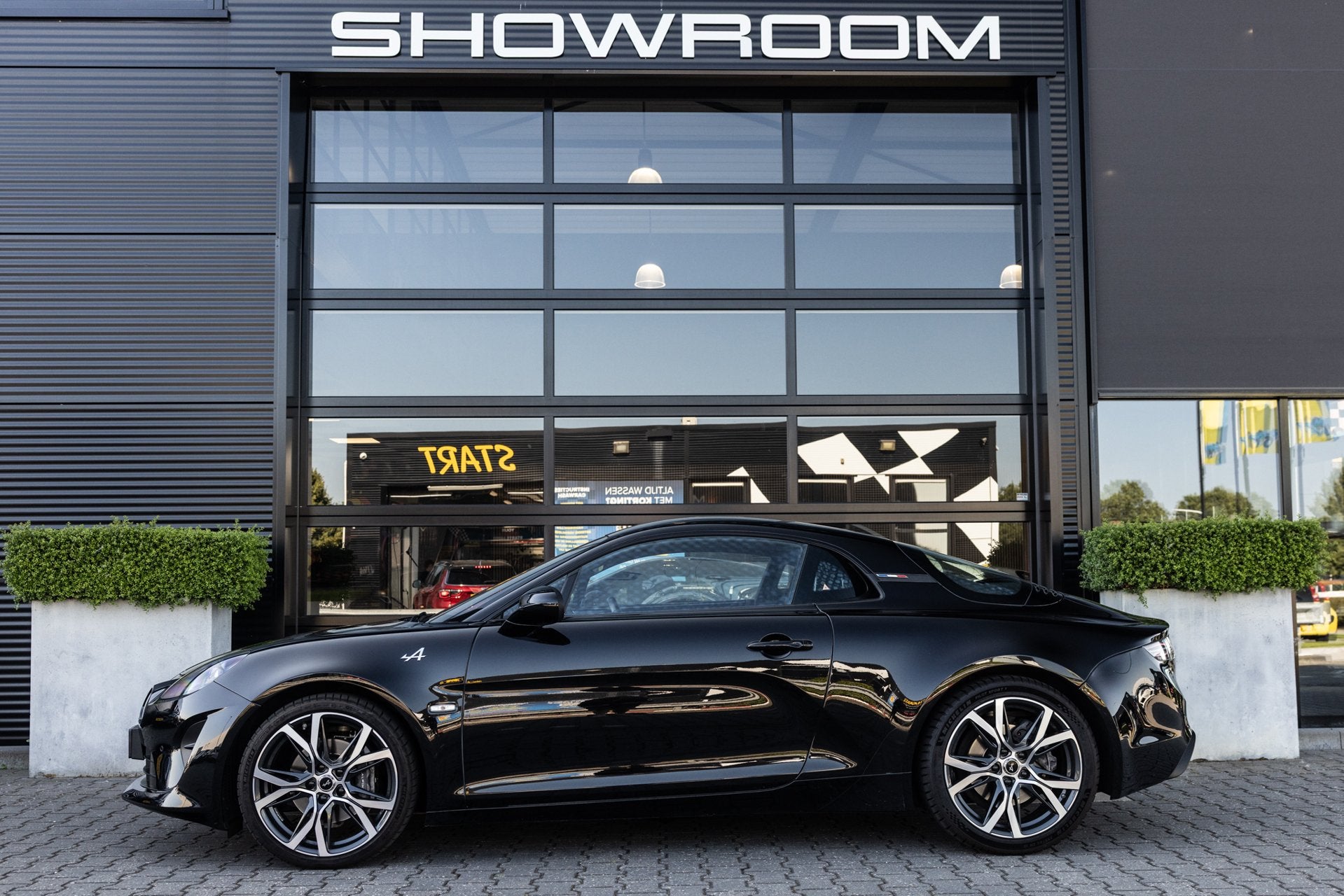Alpine A110 1.8 Turbo Pure NL Auto, Camera, Lage Km stand, Auto's, Alpine, Automaat, Gebruikt, 4 cilinders, Leder en Stof