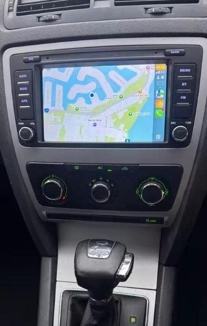 Skoda Octavia Yeti android 14 navigatie radio carplay dab+, Ophalen of Verzenden, Nieuw