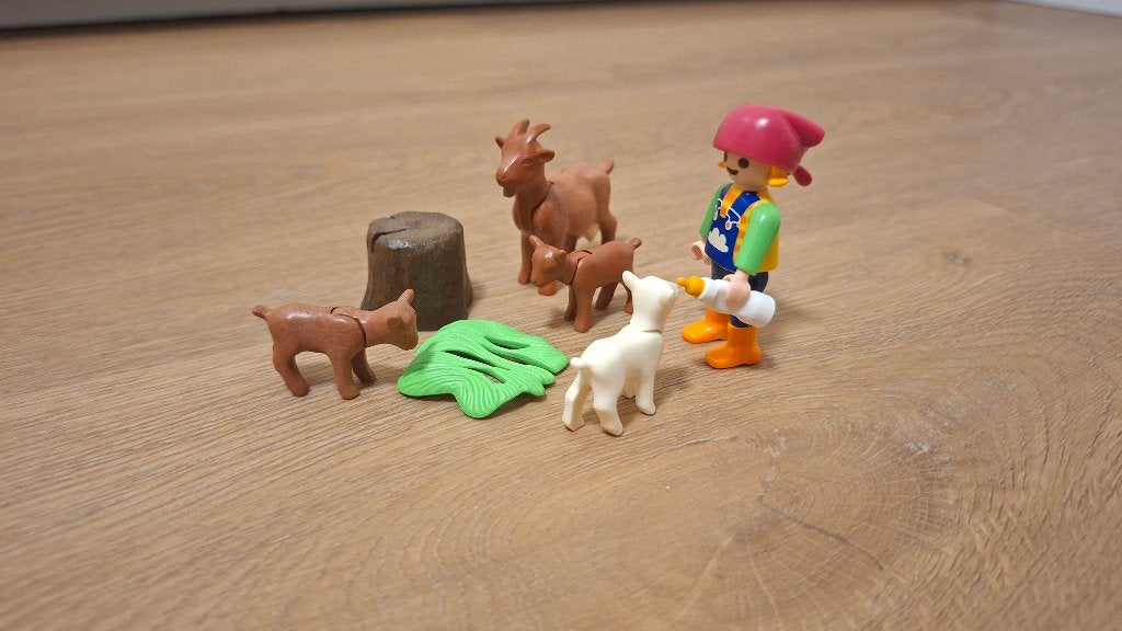 Playmobil meisje met geitjes 4785, Kinderen en Baby's, Speelgoed | Playmobil, Complete set, Special plus, Ophalen of Verzenden