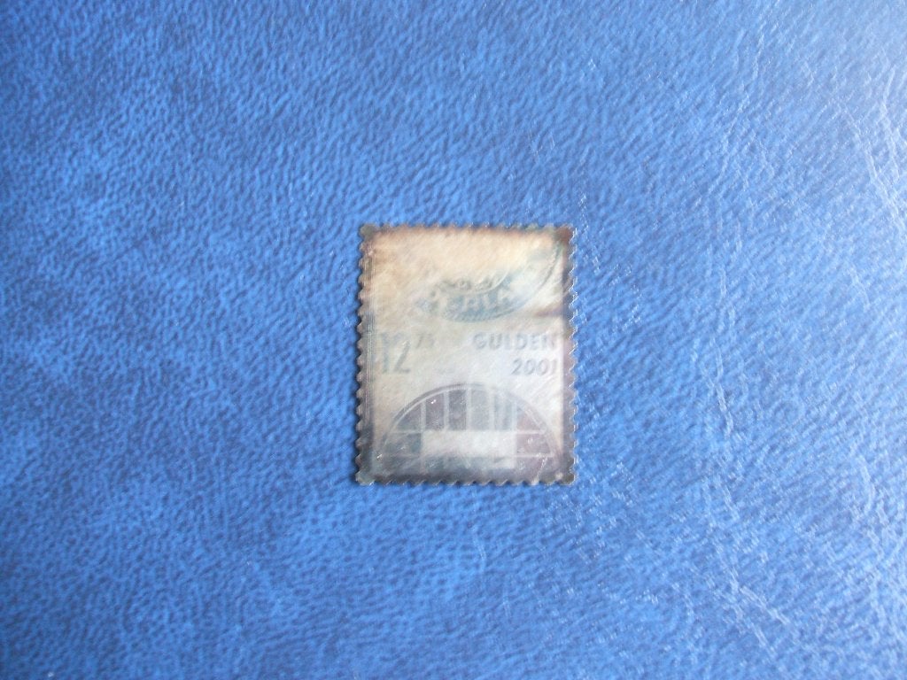 Nederland zilveren zegel F 12.75, Postzegels en Munten, Ophalen of Verzenden, Na 1940, Gestempeld