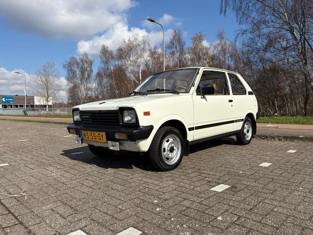 Suzuki Alto 0.8 1985 Wit (SS80), Voorwielaandrijving, Beige, 40 pk, Wit