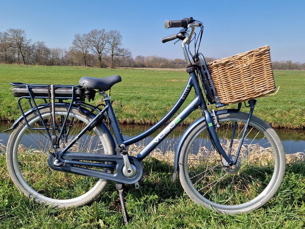 Vogue Elite elektrische transportfiets, Zo goed als nieuw, 47 tot 51 cm, 50 km per accu of meer, Ophalen