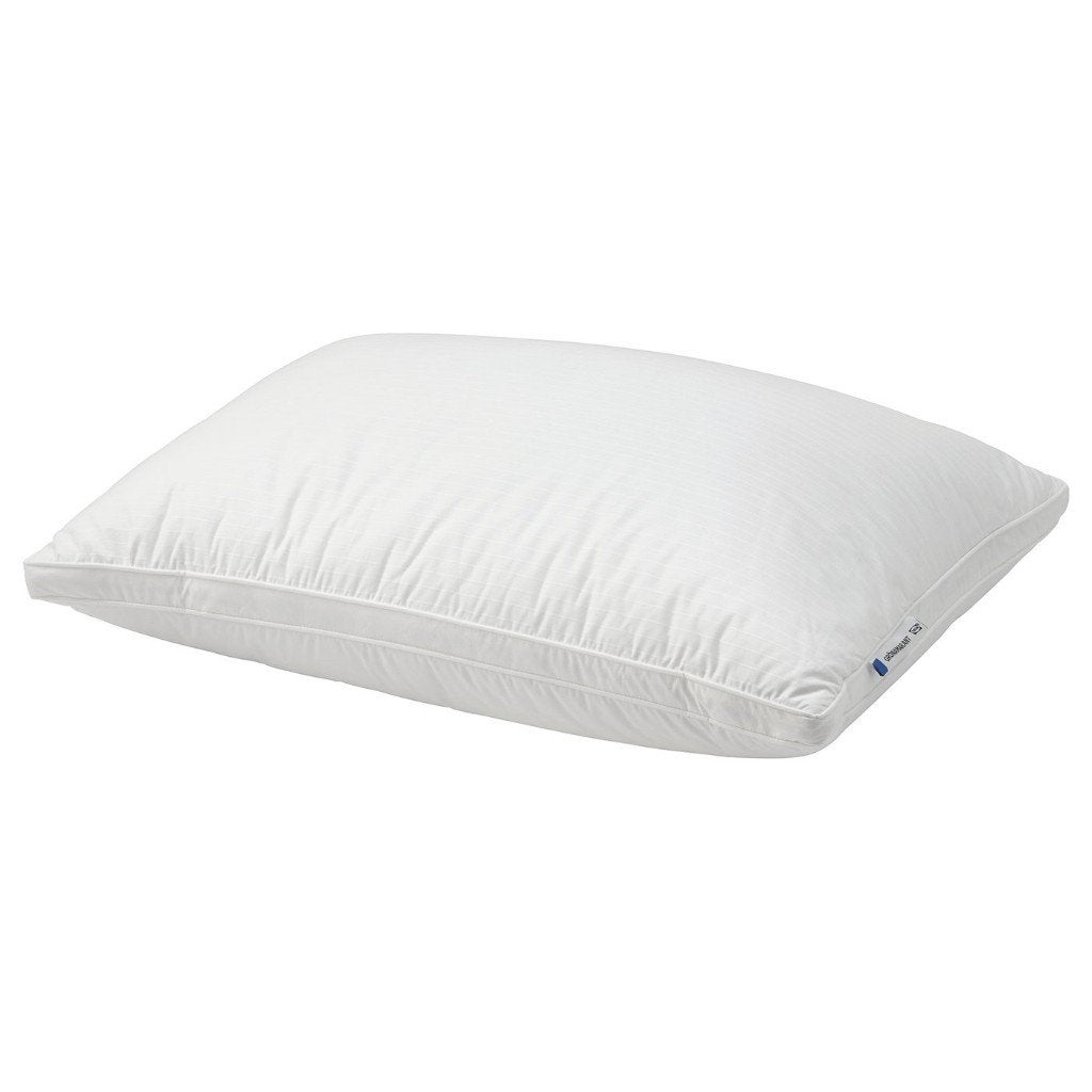 IKEA GRÖNAMARANT hoofdkussen hoog 60x70 cm - 2 stuks, Ophalen, Eenpersoons, Wit, Zo goed als nieuw