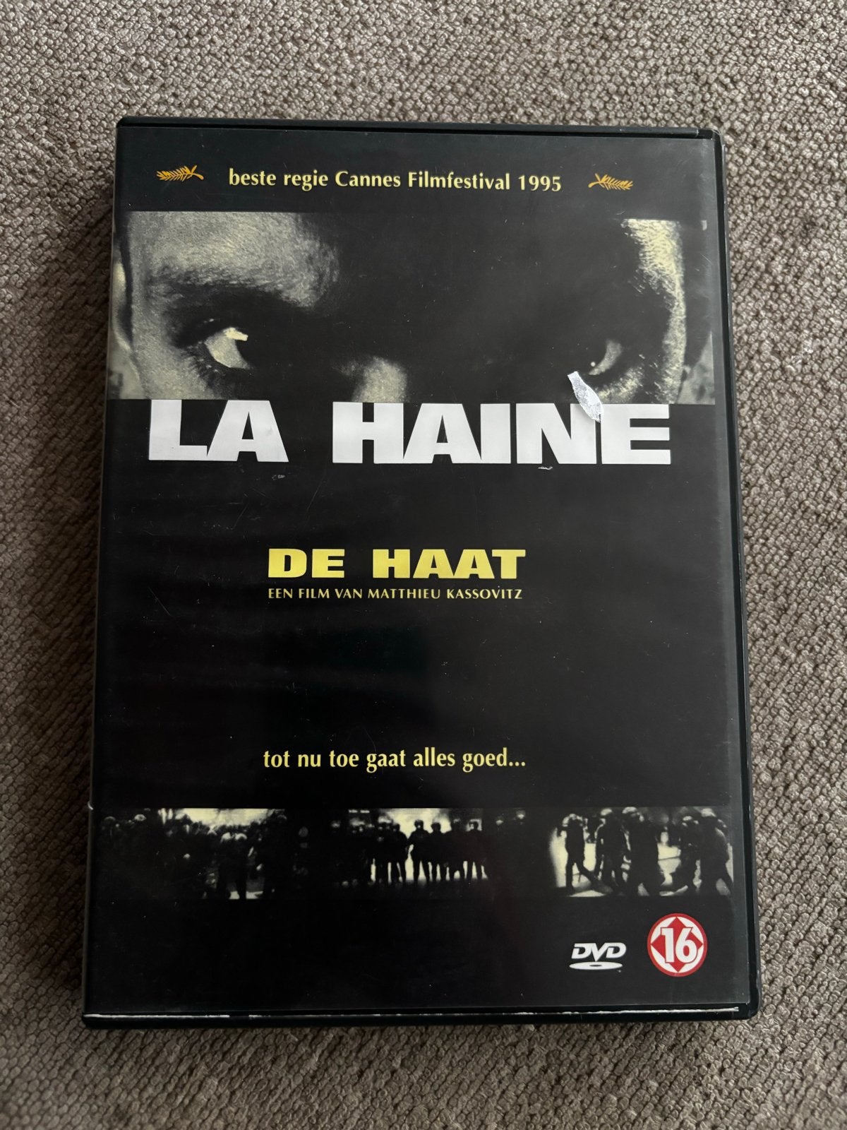 La Haine (De Haat) DVD - Matthieu Kassovitz, Bonusmateriaal, Vanaf 16 jaar, Nederlands, Overige genres