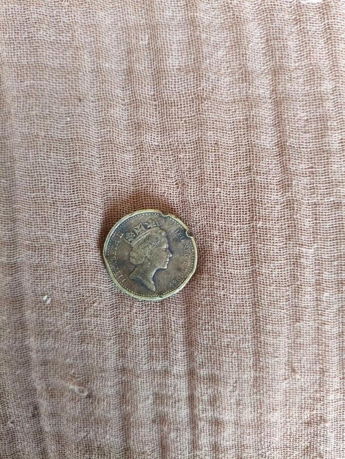 Koningin Elizabeth one pound munt 1989, Postzegels en Munten, Munten | Europa | Niet-Euromunten, Ophalen of Verzenden, Overige landen