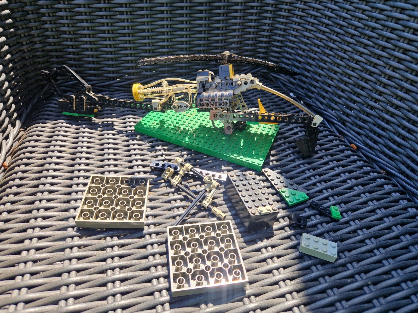 LEGO Technic 8456 Fiber Optic Multi Set 1996 (niet compleet), Gebruikt, Lego, Overige typen, Ophalen of Verzenden