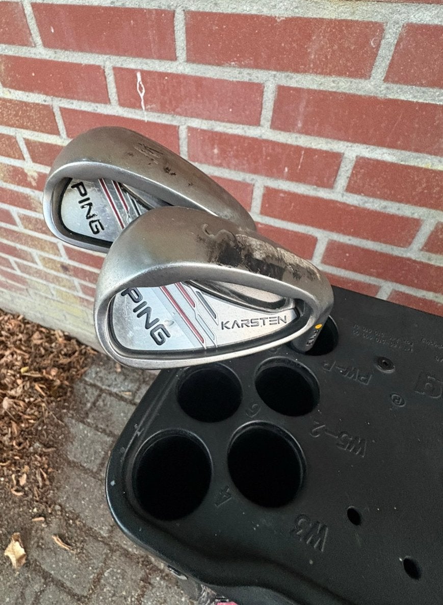 Ping Karsten W (PW) & S (SW) - Project X LZ grafiet shaft, Sport en Fitness, Golf, Ophalen, Gebruikt, Club, Ping