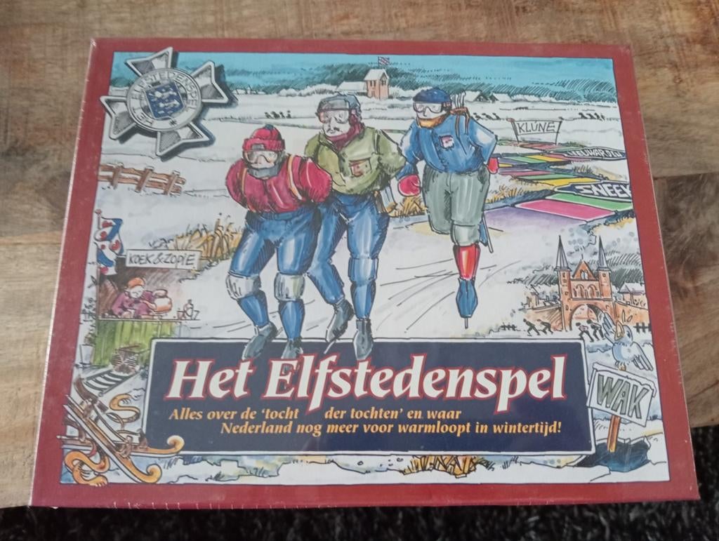 Het Elfstedenspel - Bordspel, Drie of vier spelers, Ophalen of Verzenden, Nieuw, Jumbo