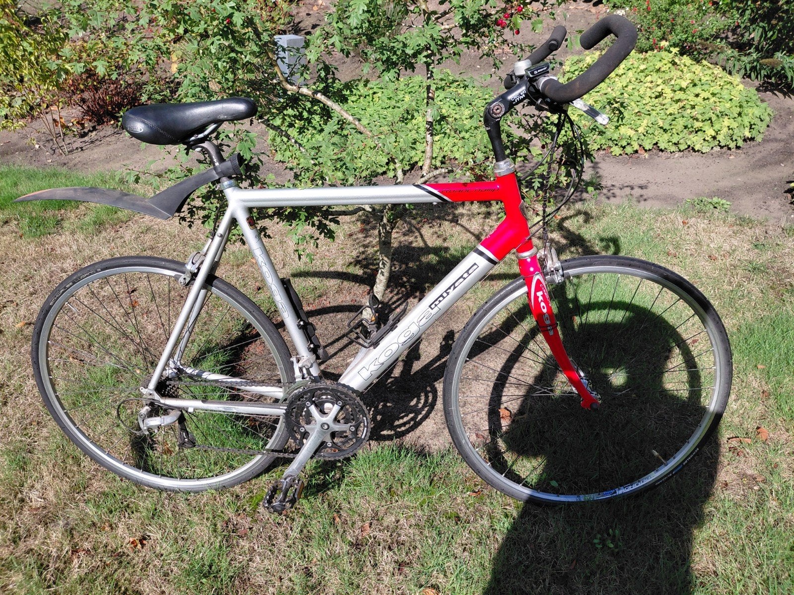 Koga Racefiets met Versnellingen en Nieuwe Remblokken, Ophalen, Gebruikt, Velgrem, Koga Miyata