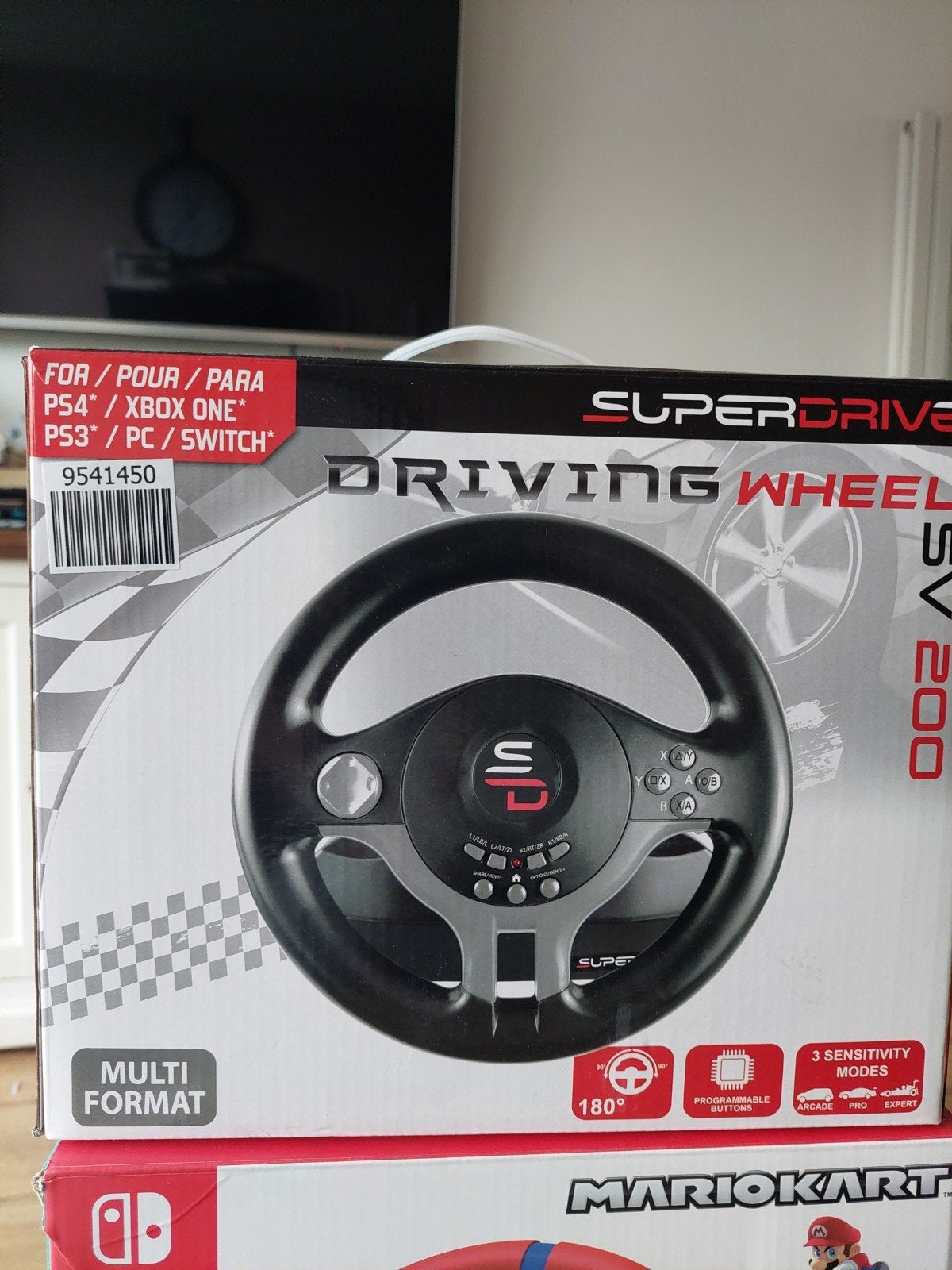 Superdrive SV200 Driving Wheel voor, Racestuur, Nintendo, Zo goed als nieuw, Overige merken