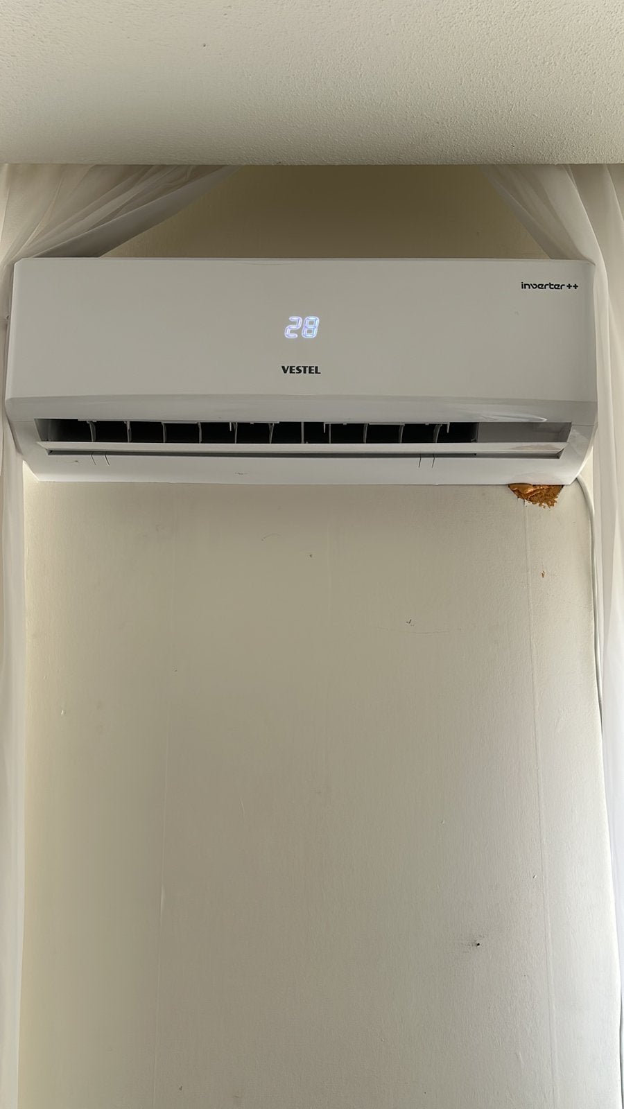 Goed werkend airco. Bijna nooit gebruikt, Ophalen, Minder dan 60 m³, 3 snelheden of meer, Zo goed als nieuw