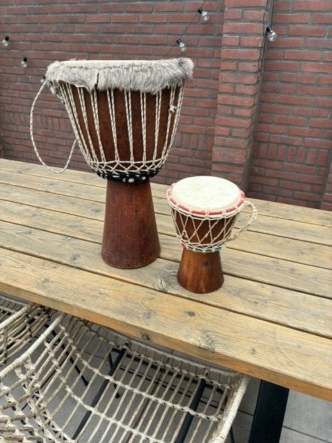 djembe 2x, Ophalen, Gebruikt, Trommel