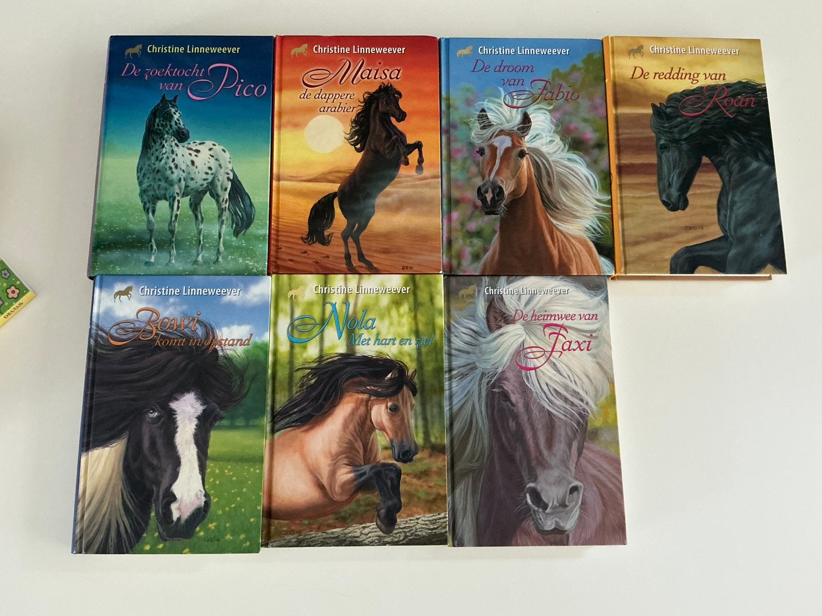 7 gouden paarden serie boeken, Ophalen of Verzenden, Zo goed als nieuw