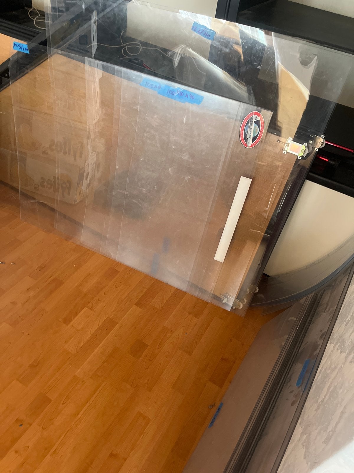 Diverse Plexiglas Platen - Verschillende Maten, Doe-het-zelf en Verbouw, Glas en Ramen, Ophalen, Gebruikt, 160 cm of meer, Glasplaat