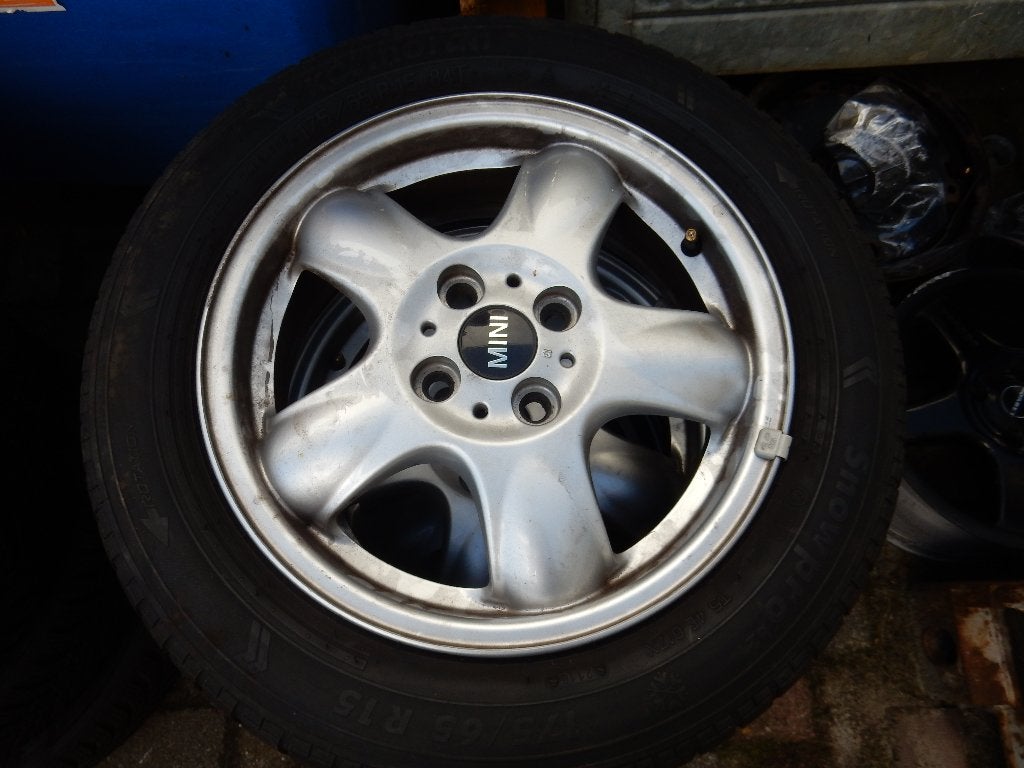 Mini r56 Winterset 175/65/15, Ophalen, Gebruikt, 15 inch, 175 mm