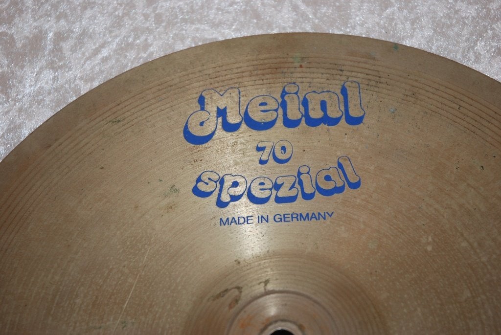 Meinl Spezial 70 hihats 727/41gr 14 inch  <26261578>, Gebruikt, ., Drums of Percussie, Ophalen of Verzenden