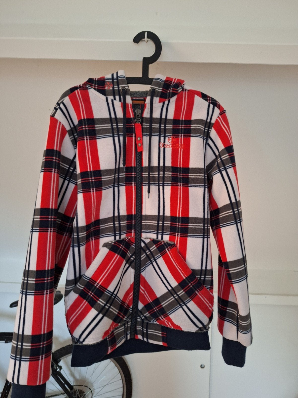 Nieuwe Brunotti fleece vest geruit - Maat M, Ophalen of Verzenden, Zo goed als nieuw, Blauw