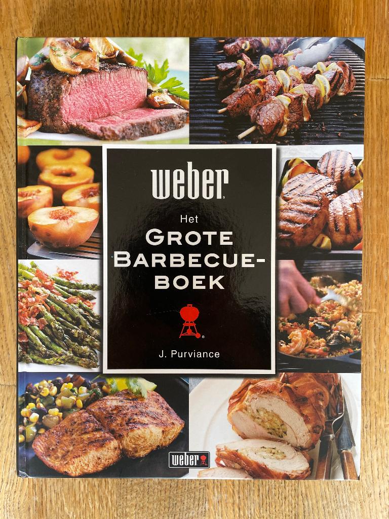Weber grote barbecueboek, Ophalen, Overige typen, Zo goed als nieuw, Jamie Purviance