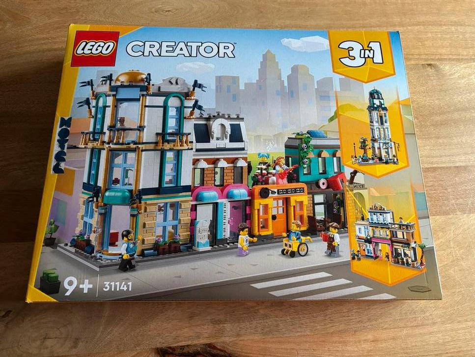 LEGO Creator Hoofdstraat (31141) 3-in-1 NIEUW, GESEALD, Ophalen of Verzenden, Nieuw, Complete set, Lego