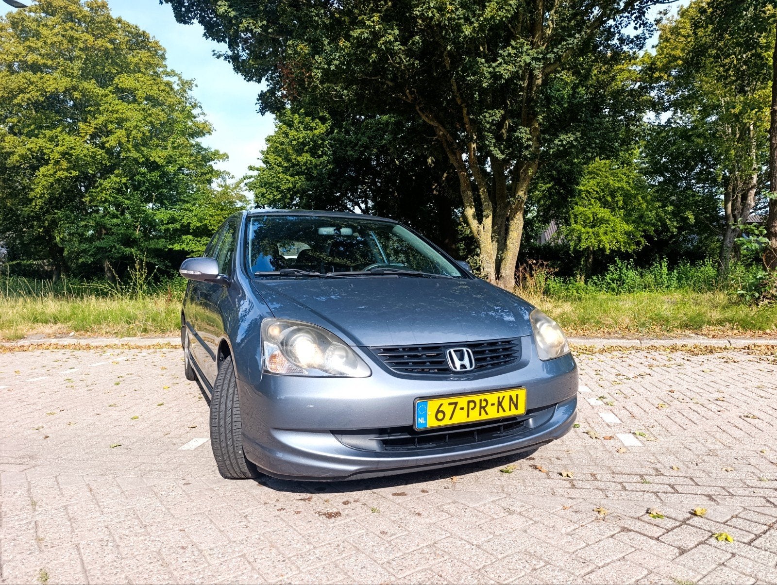 Honda Civic 1.4 I S 5DR 2004 Trekhaak, Auto's, Voorwielaandrijving, 4 cilinders, Origineel Nederlands, 1200 kg