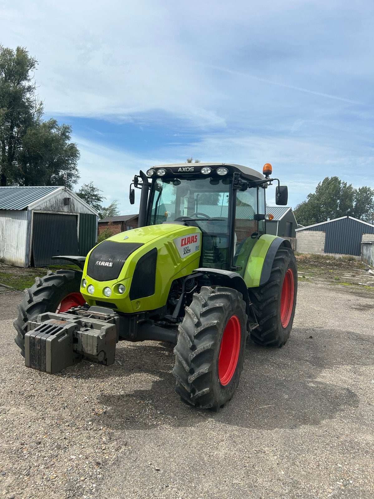 Claas Axos 320 CX uit 2013 met slechts 1429 draaiuren, Ophalen, Gebruikt, 80 tot 120 Pk, Tot 2500