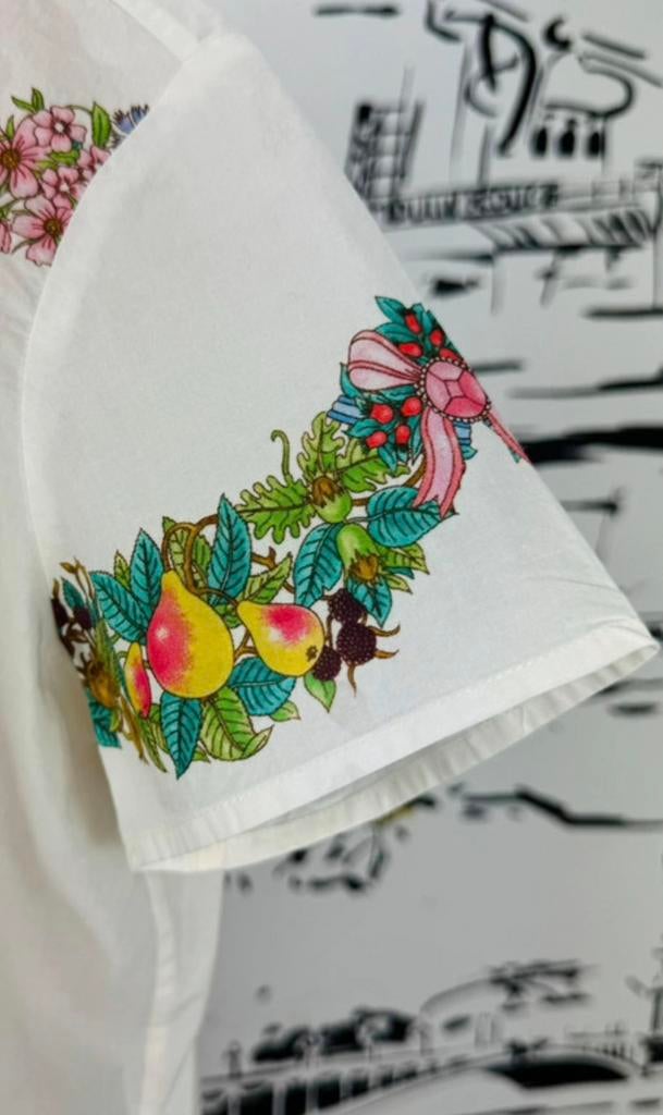 Gucci meisjes gebloemd bloesje maat 10, Overhemd of Blouse, Gucci EU, Customercare@gucci.com, Zo goed als nieuw