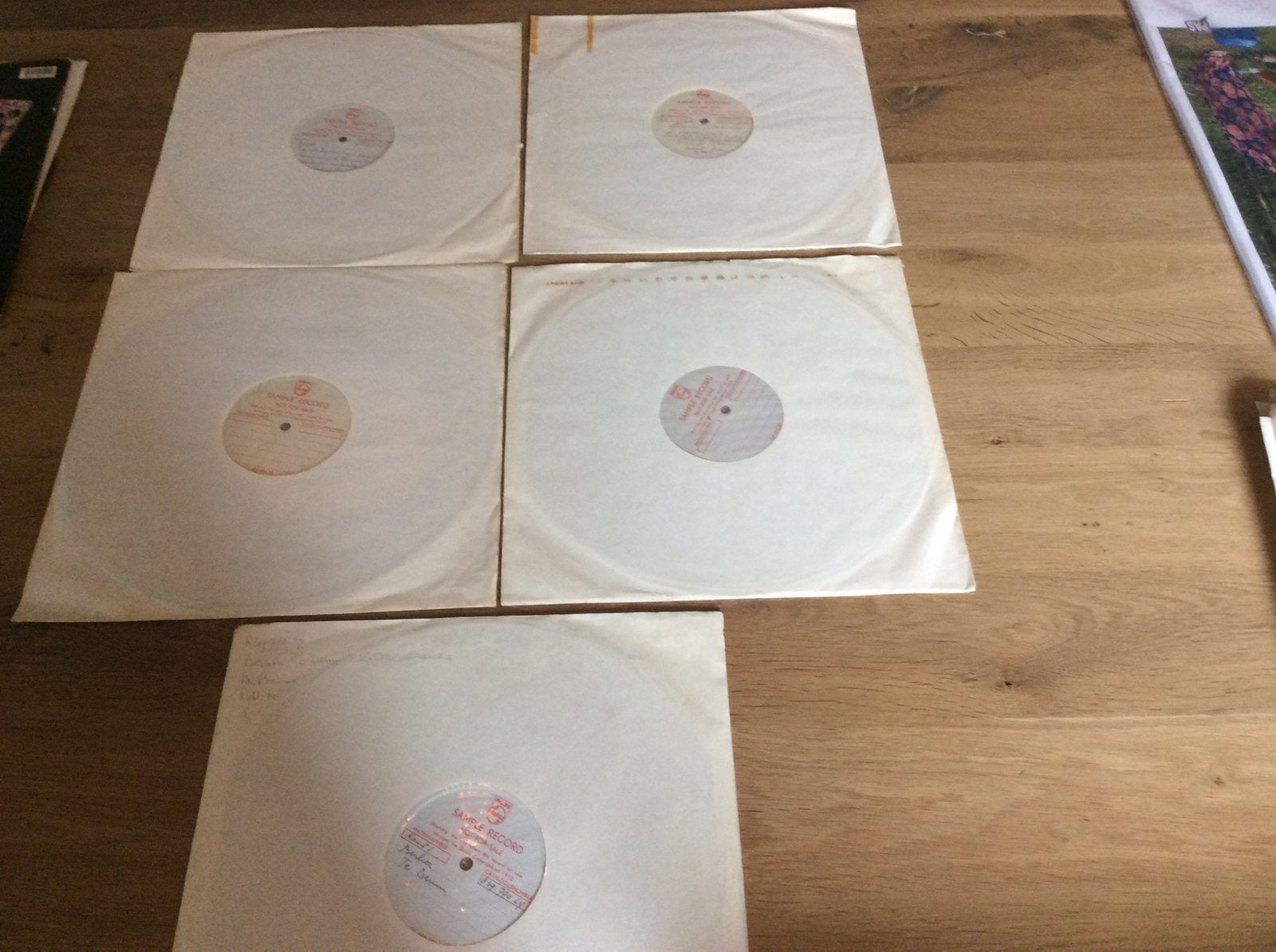 Vijf testpressing vinyls klassiek. Zie foto’s voor details., Ophalen of Verzenden, Classicisme, Gebruikt, 12 inch