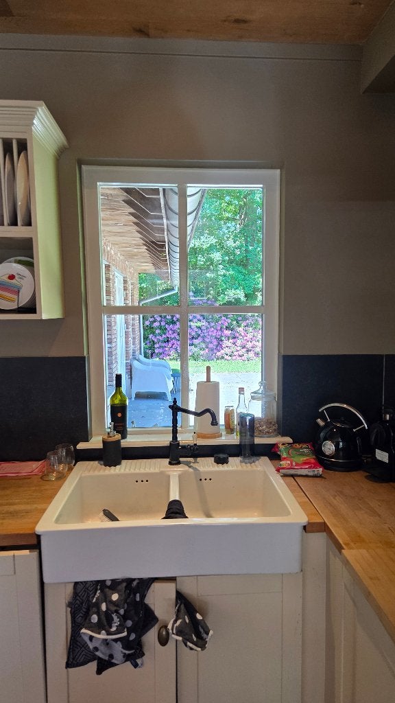 Keuken blok keukenblok ( 448 ), Ophalen, Gebruikt, Wit, Enkelwandige keuken