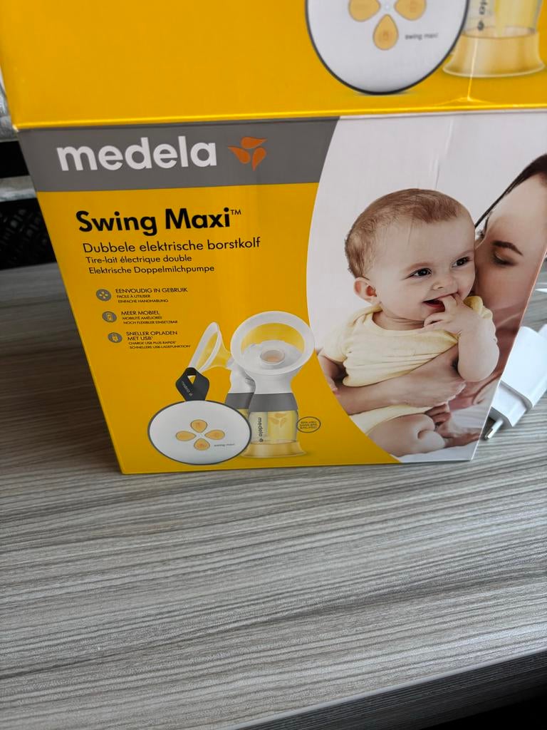 Medela Swing Maxi dubbele elektrische borstkolf., Ophalen, Zo goed als nieuw