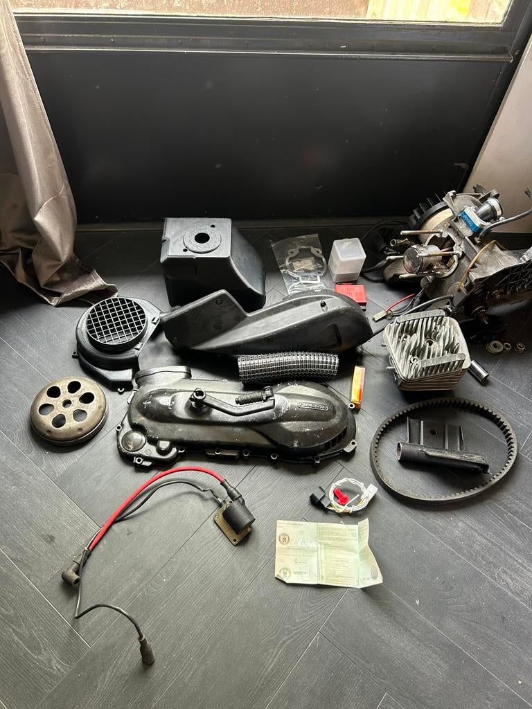 Skipper 125cc blok, Fietsen en Brommers, Brommeronderdelen | Scooters, Zo goed als nieuw, Piaggio, Blok, Ophalen