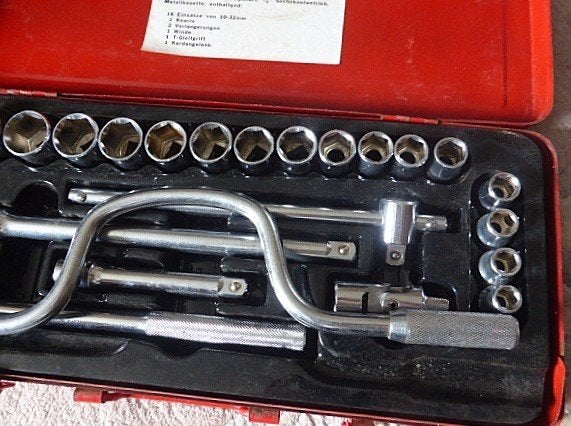 Set dopsleutels  24 delig, Ophalen of Verzenden, Gebruikt