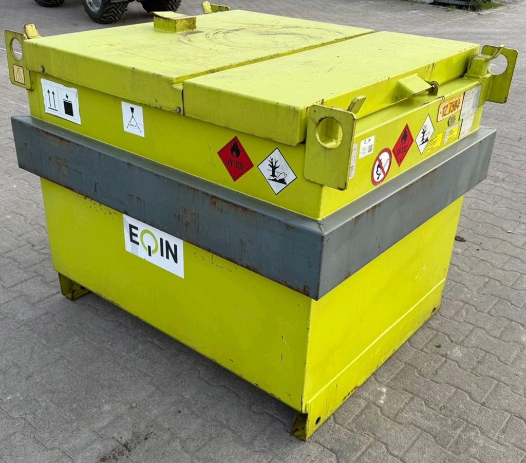 Mobiele dieseltank 750L met handpomp en filter, Zakelijke goederen, Machines en Bouw | Keten en Containers, Ophalen of Verzenden