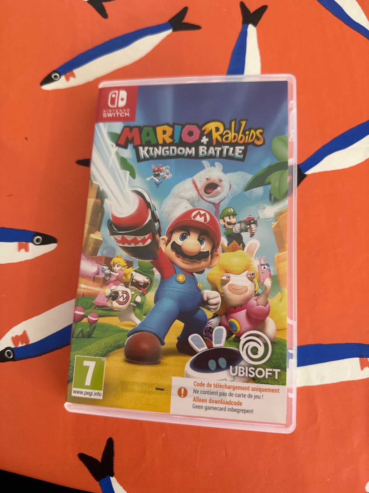 Mario + Rabbids Kingdom Battle Nintendo Switch, 1 speler, Ophalen of Verzenden, Zo goed als nieuw, Strategie en Constructie