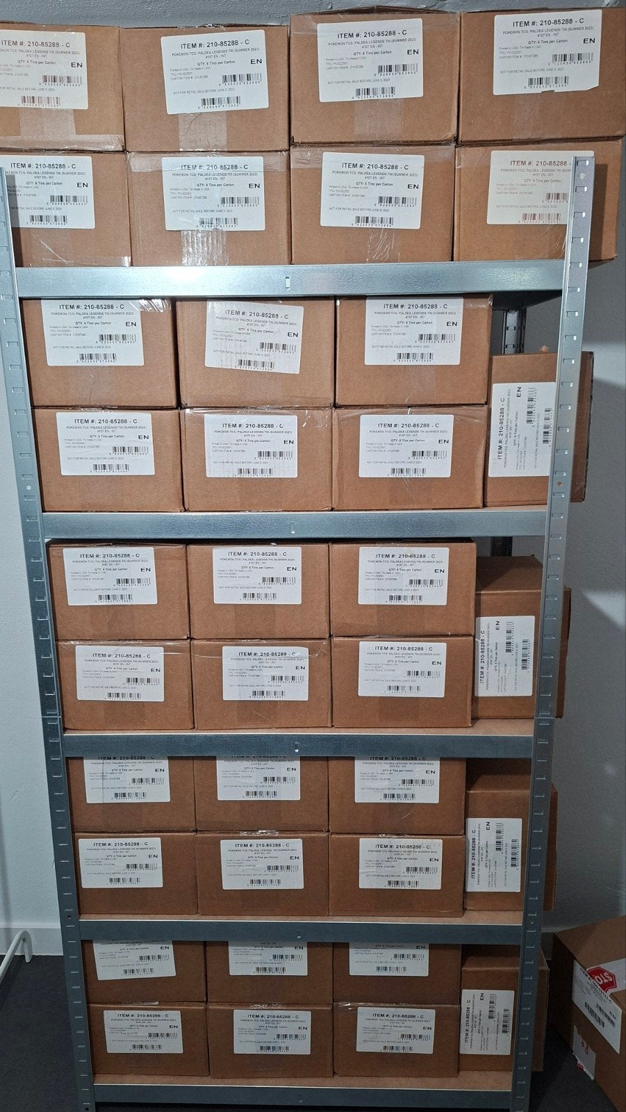 Paldea Legends Tin Case - GROTE PARTIJ, Ophalen of Verzenden, Nieuw