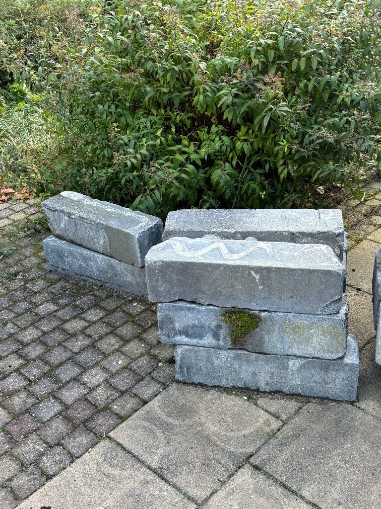 Betonnen stapelblokken, Tuin en Terras, Ophalen, Gebruikt, Blok, Minder dan 25 cm