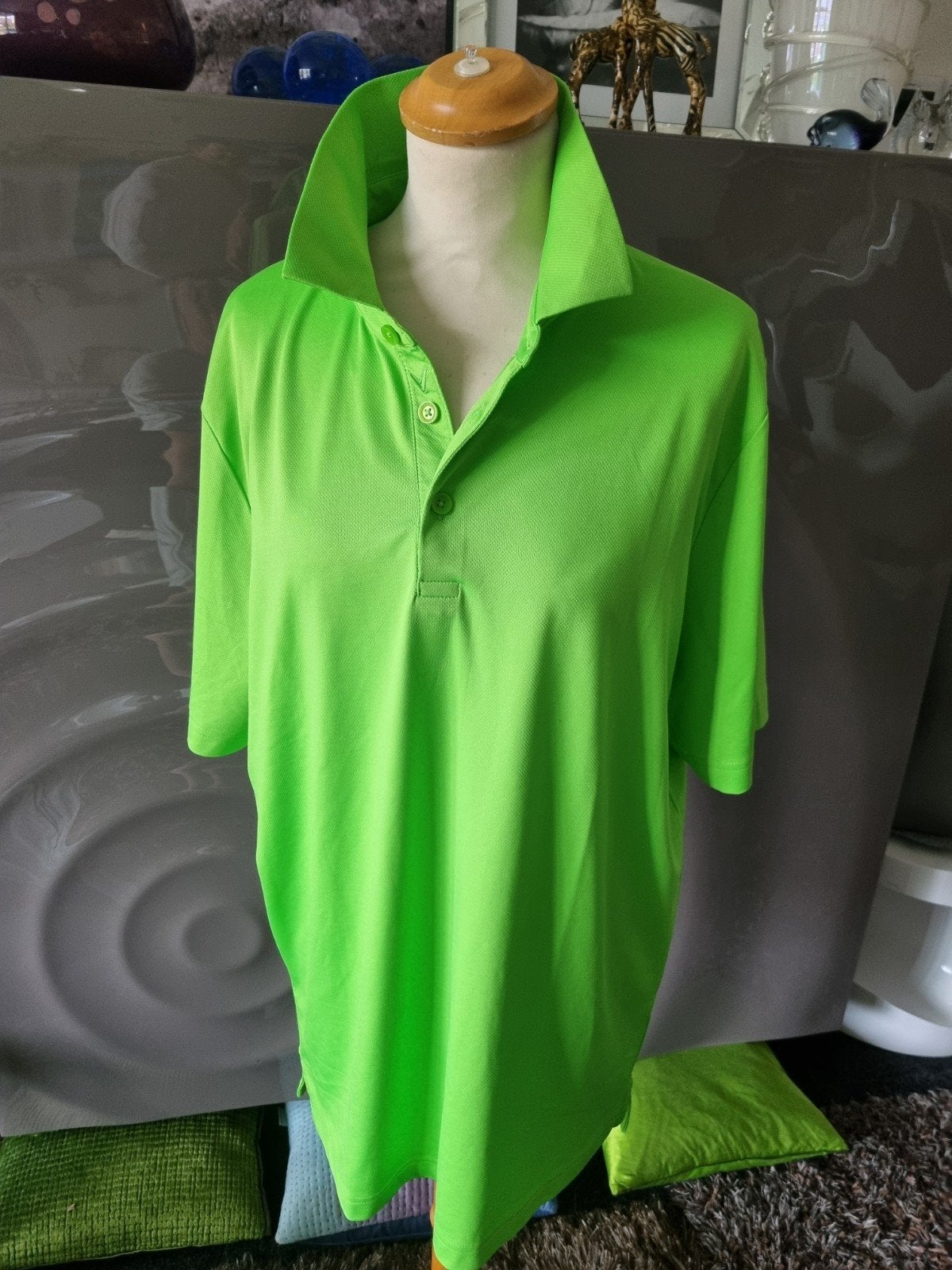 Callaway golf polo, maat L, groen, absolute nieuwstaat., Ophalen of Verzenden, Nieuw, Kleding, Callaway