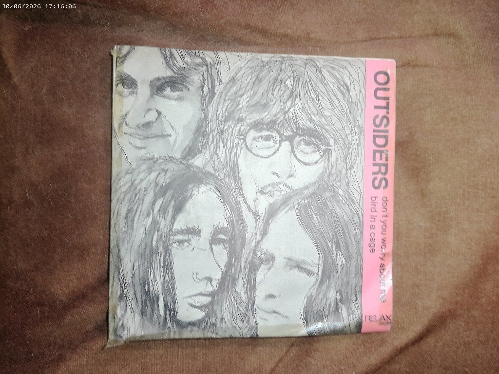 The Outsiders - Don't you worrry about me / bird in a cage, Gebruikt, Fotohoes, 7 inch, Ophalen of Verzenden