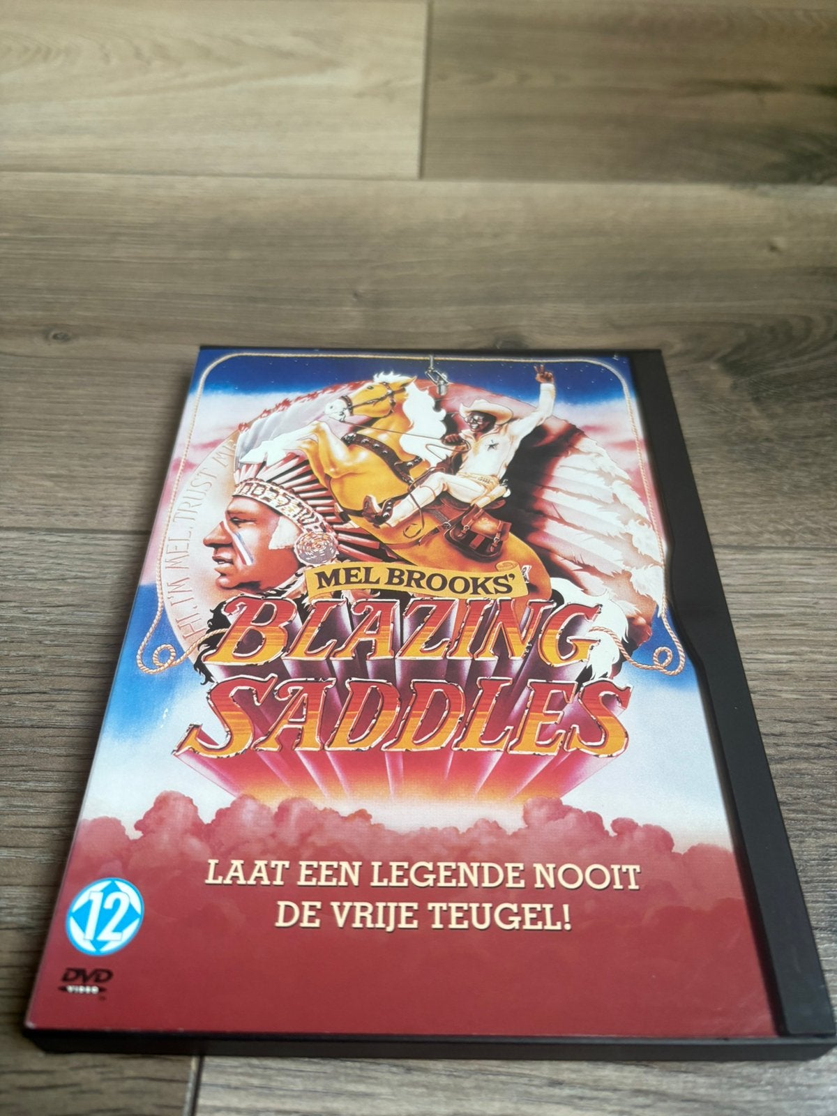 Blazing Sadles van Mel Brooks, Alle leeftijden, Ophalen of Verzenden, Zo goed als nieuw, Actie en Avontuur