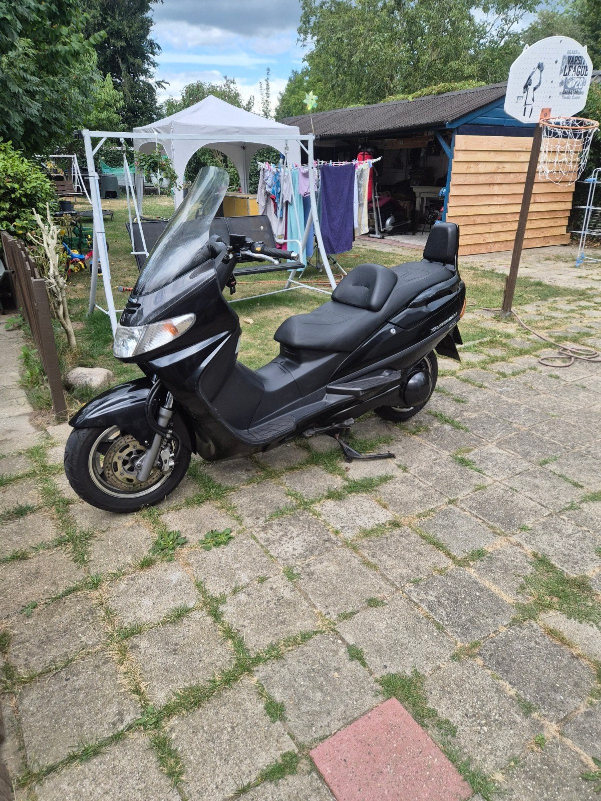 Suzuki Burgman 400 motorscooter, Ophalen, Gebruikt, Maximaal 45 km/u, Benzine