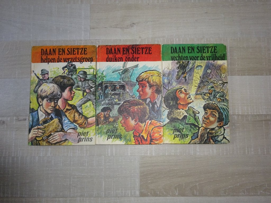 PIET PRINS - COMPLETE SERIE DAAN EN SIETZE, Ophalen of Verzenden, Gelezen